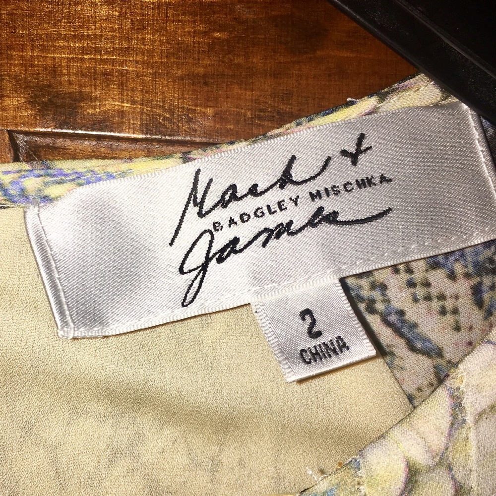 NWT 100% Silk Badgley Mischka Mark&James - Picture 6 of 7